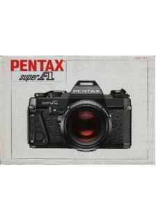 Pentax Super A manual. Camera Instructions.